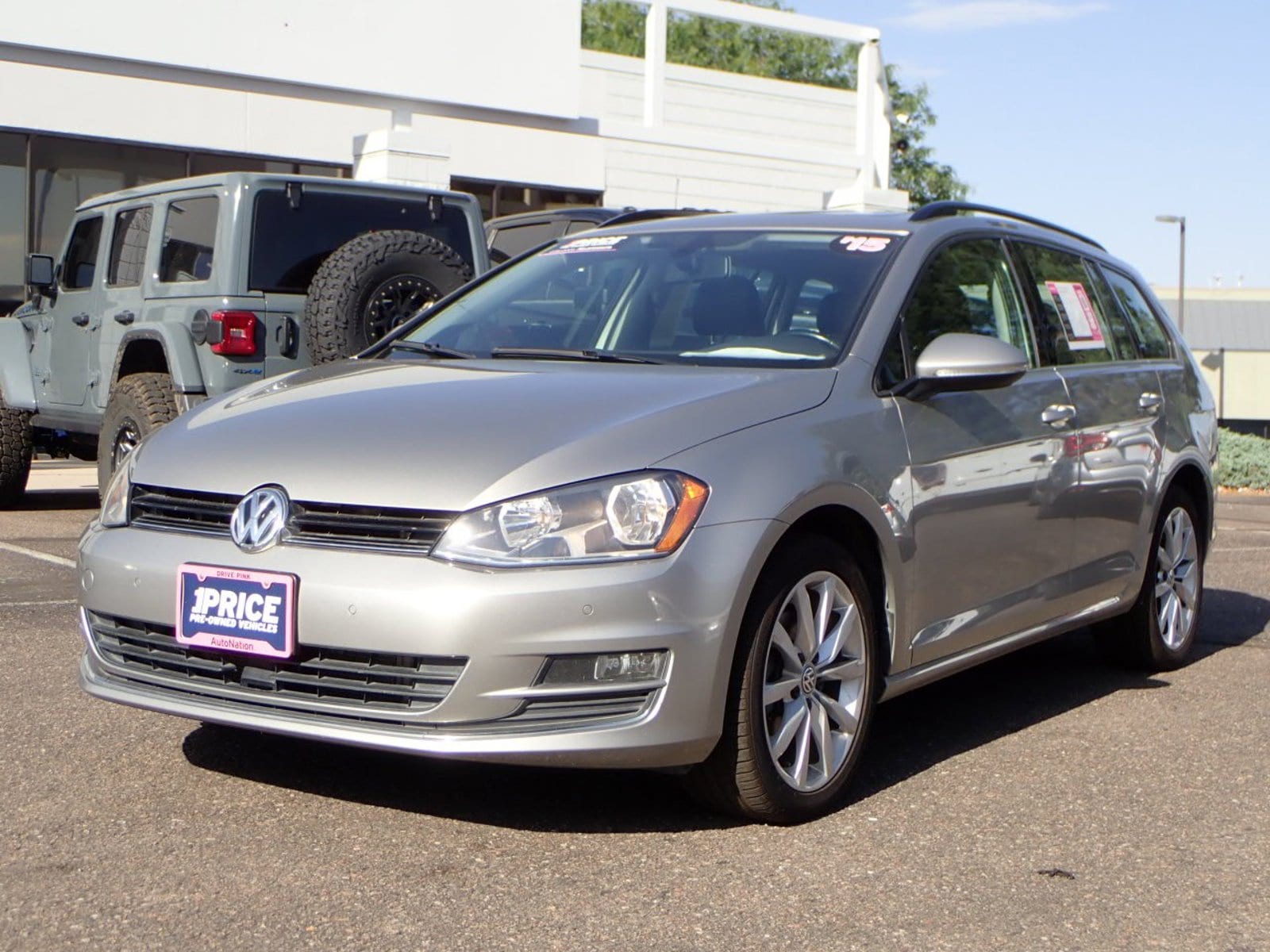 Used 2015 Volkswagen Golf SportWagen TSI SE with VIN 3VWC17AU3FM510740 for sale in Centennial, CO