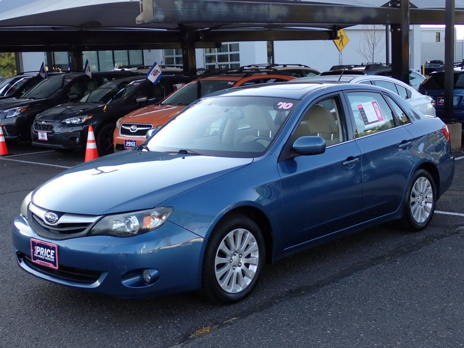 Used 2010 Subaru Impreza 2.5i Premium with VIN JF1GE6B6XAH509574 for sale in Centennial, CO