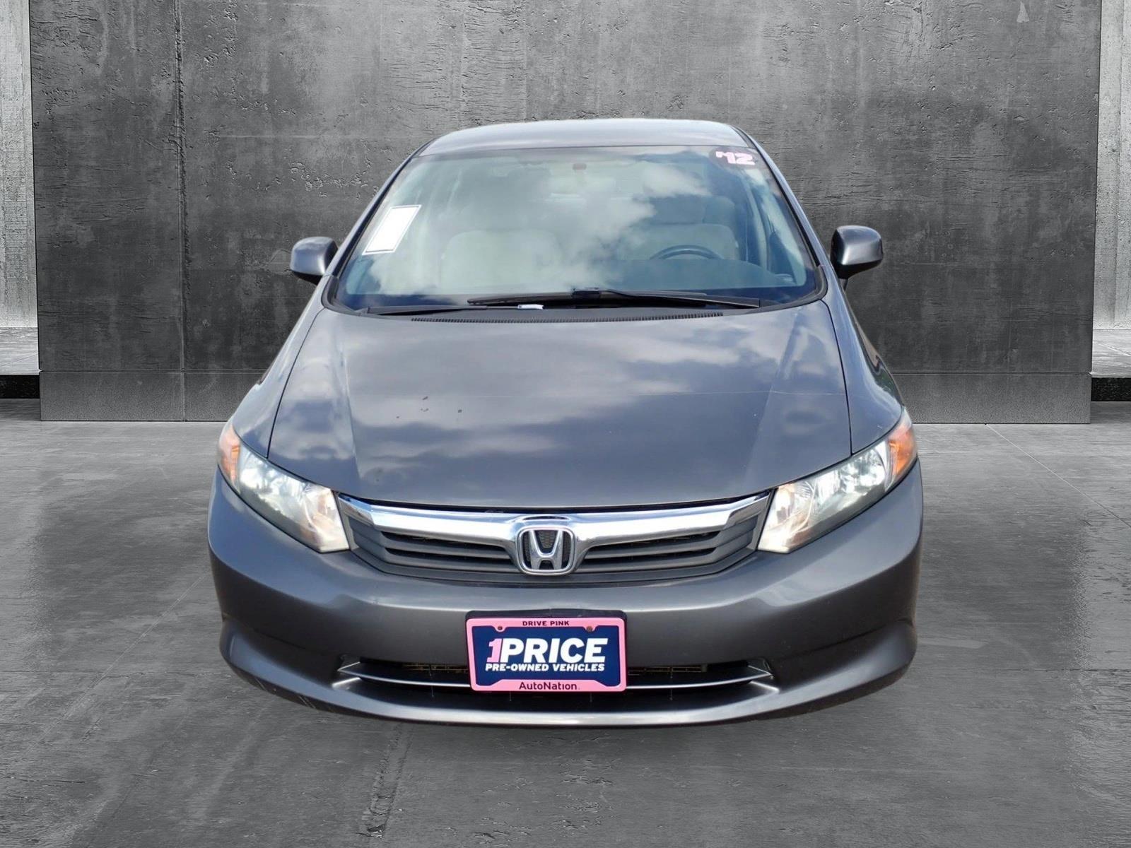 Used 2012 Honda Civic LX with VIN 19XFB2E58CE010873 for sale in Centennial, CO