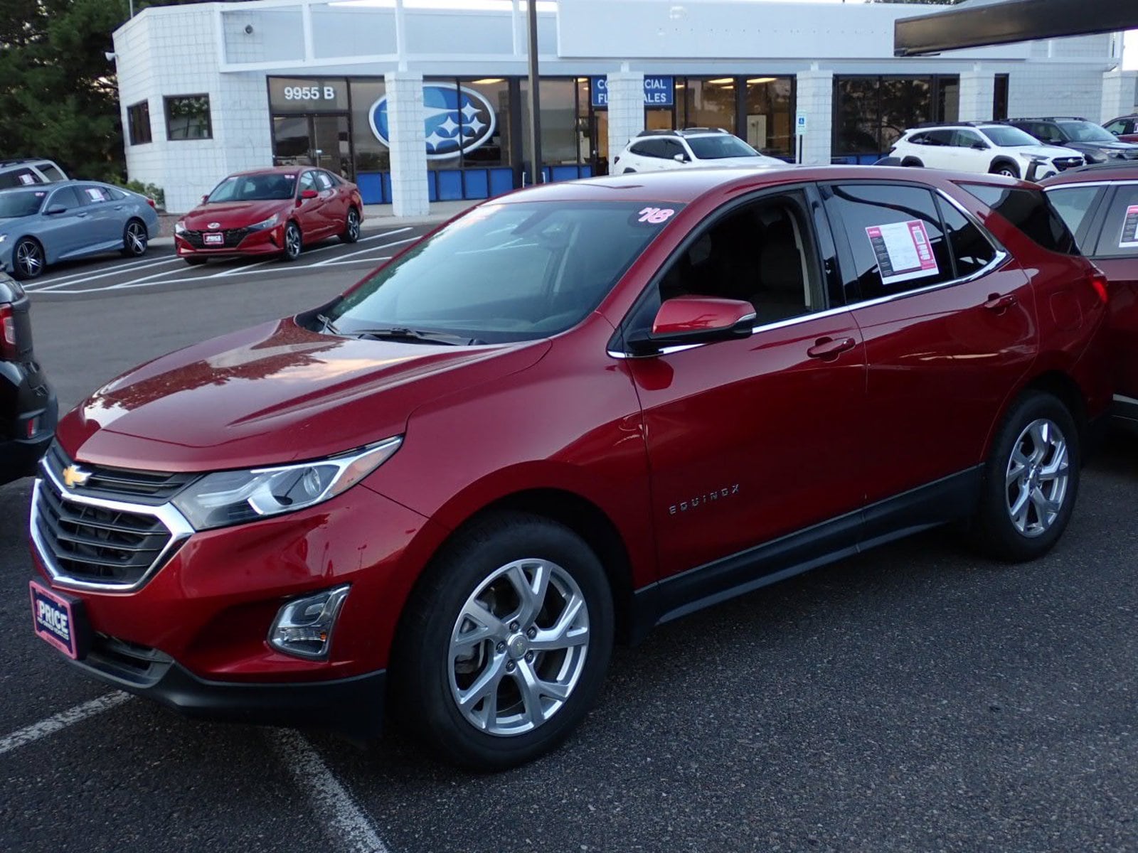 Used 2018 Chevrolet Equinox LT with VIN 3GNAXTEX4JS523224 for sale in Centennial, CO