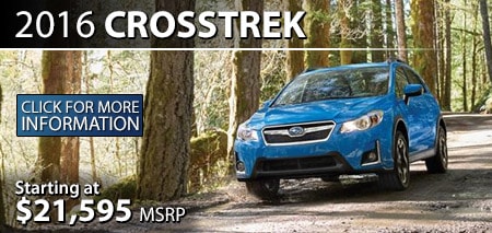 Learn
more about the 2016 Subaru Crosstrek
