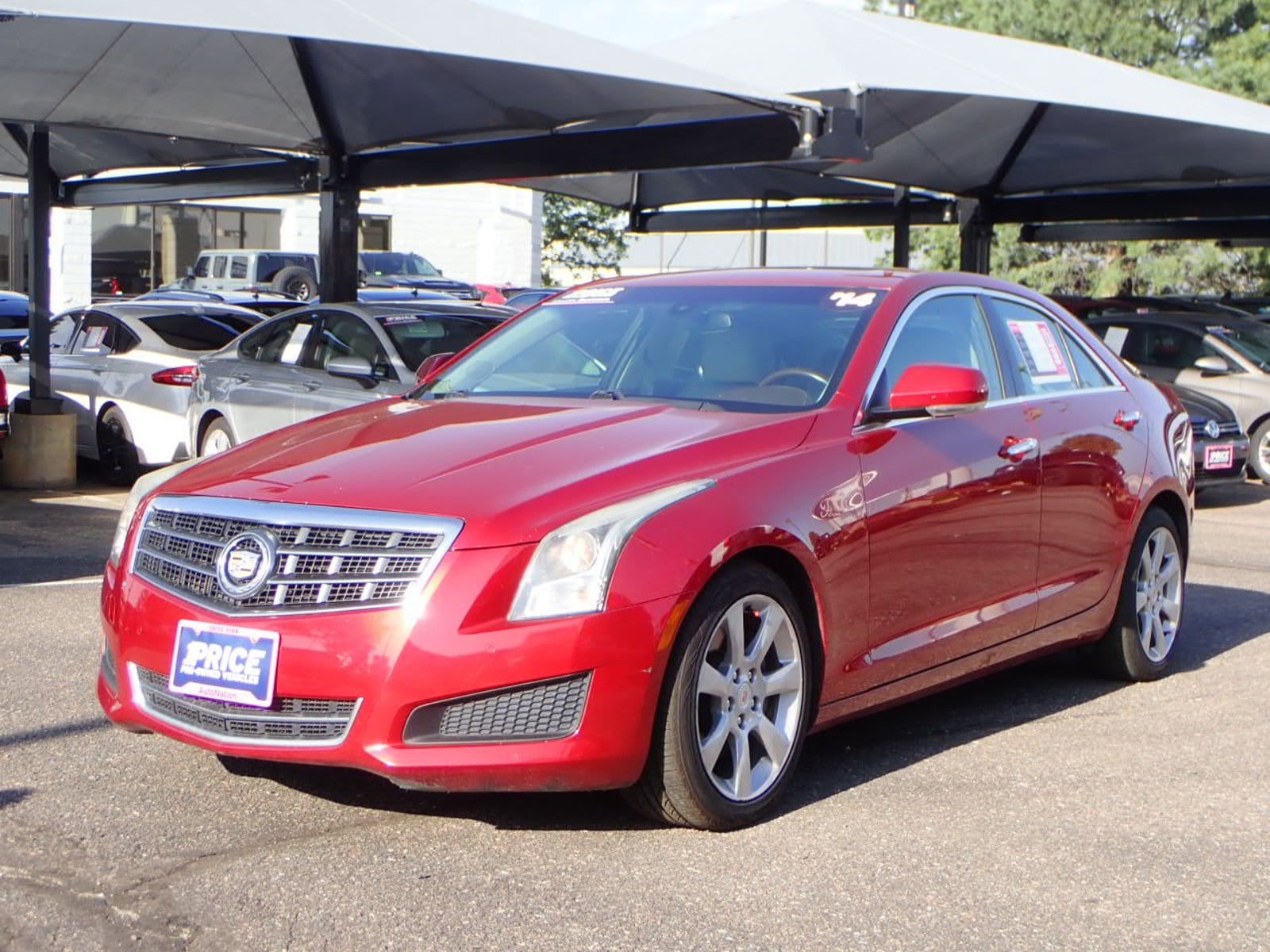 Used 2014 Cadillac ATS Luxury Collection with VIN 1G6AB5RX0E0184734 for sale in Centennial, CO