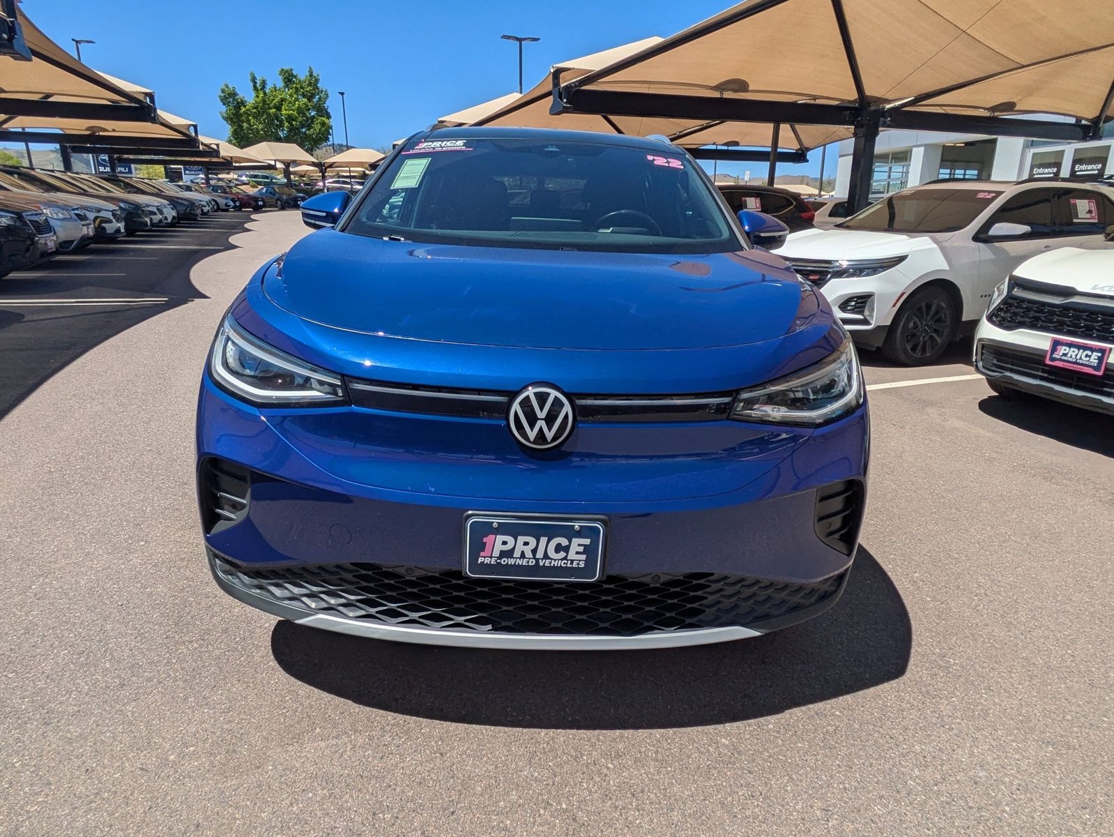 Used 2022 Volkswagen ID.4 PRO S with VIN WVGUNPE2XNP053062 for sale in Golden, CO