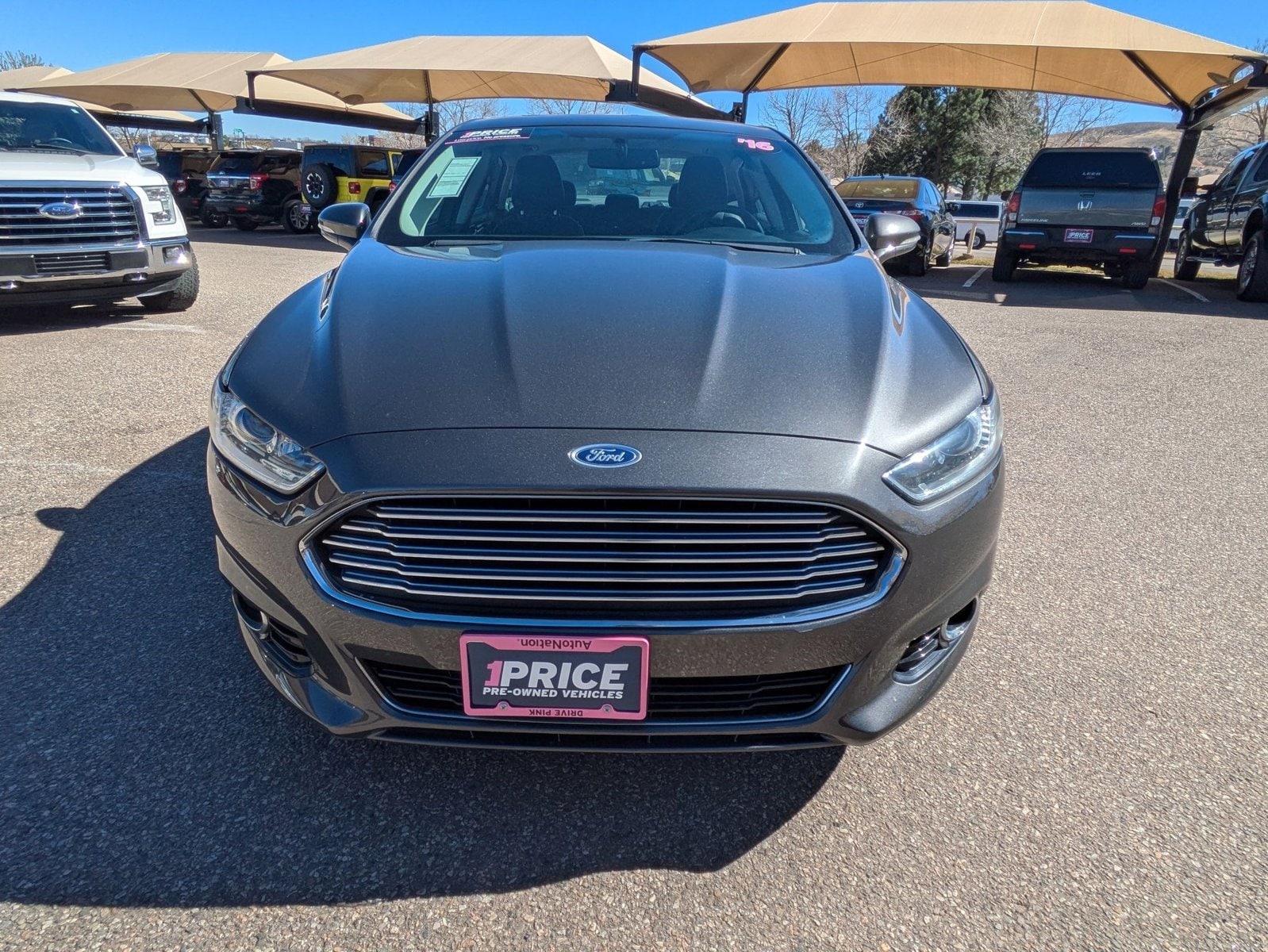 Used 2016 Ford Fusion Titanium with VIN 3FA6P0K92GR317327 for sale in Golden, CO
