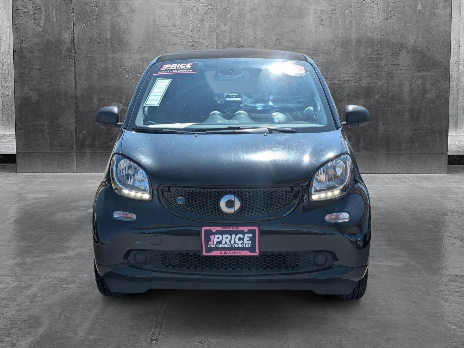 Used 2018 smart fortwo pure with VIN WMEFJ9BA0JK326955 for sale in Golden, CO