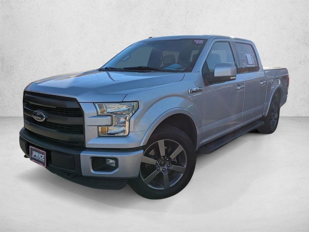 Used 2015 Ford F-150 Lariat Truck SuperCrew Cab
