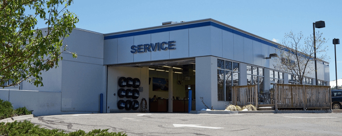 AutoNation Subaru West service center entrance