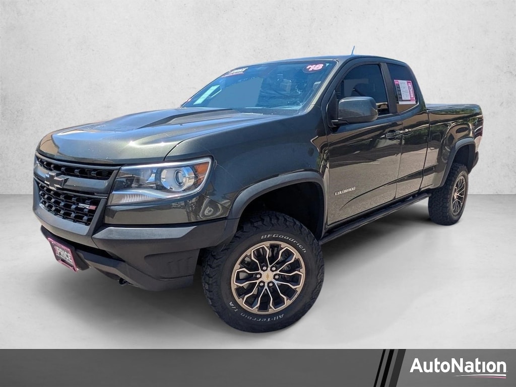 Used 2018 Chevrolet Colorado 4WD ZR2 Truck Extended Cab