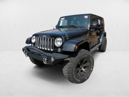 Featured Used 2016 Jeep Wrangler JK Unlimited Sahara SUV for Sale near Denver