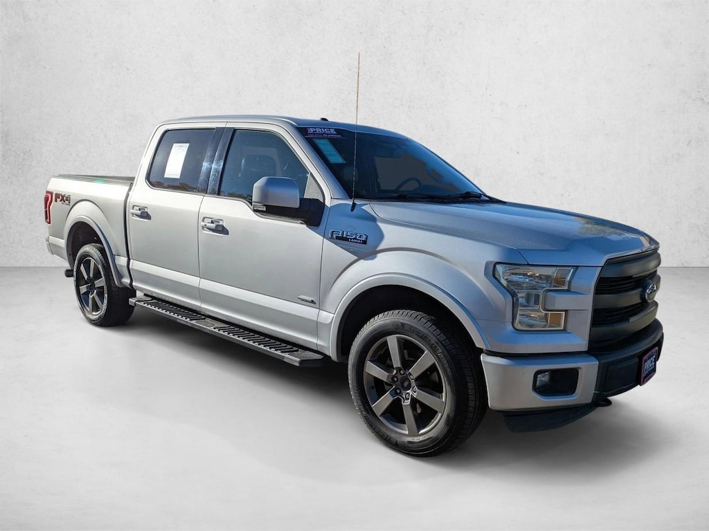Used 2015 Ford F-150 Lariat Truck SuperCrew Cab