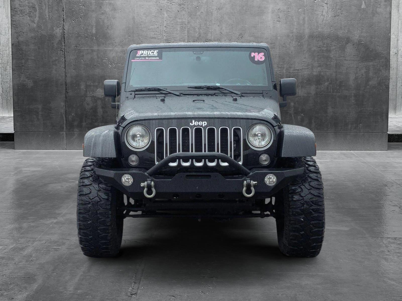 Used 2016 Jeep Wrangler Unlimited Sahara with VIN 1C4BJWEG9GL122234 for sale in Golden, CO