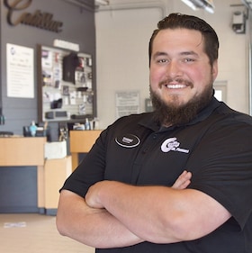 Staff member Shane Strauss from 260b0a71017b