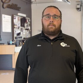 Staff member Alex Cook from 260b0a71017b