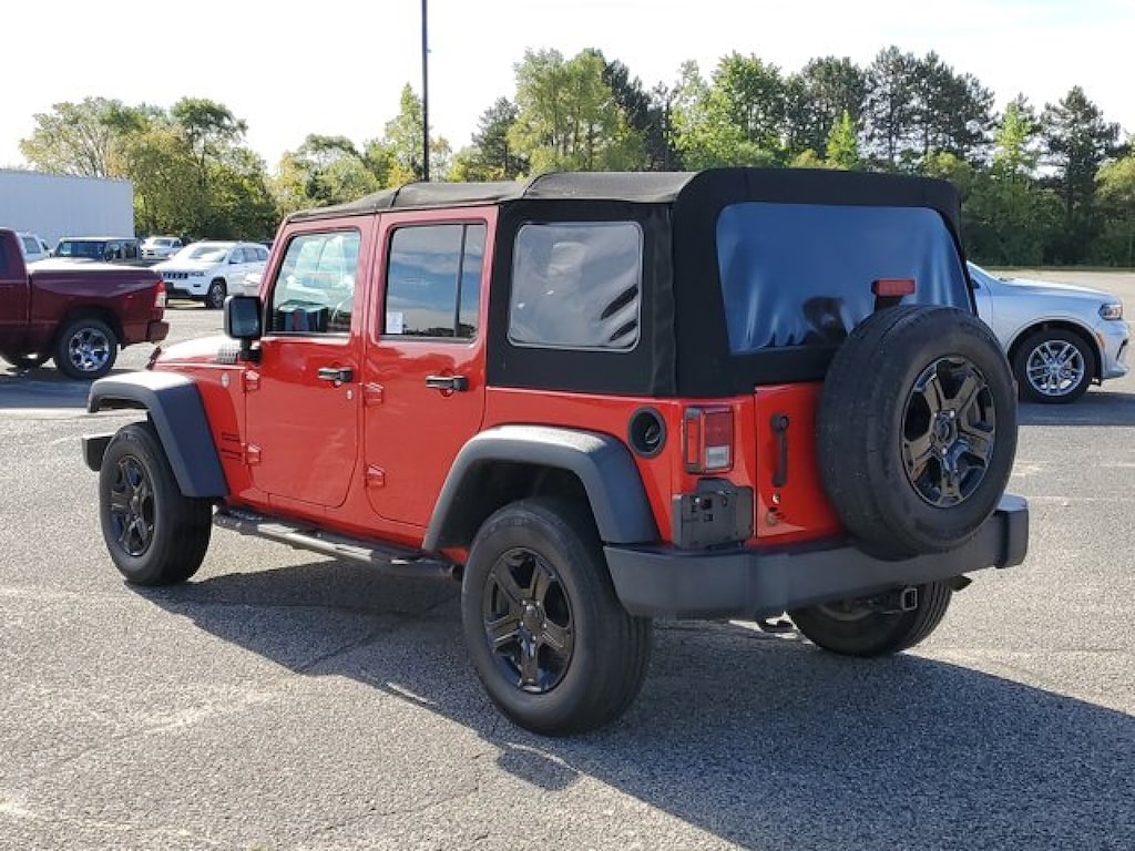 Used 2018 Jeep Wrangler JK Unlimited Sport S SUV