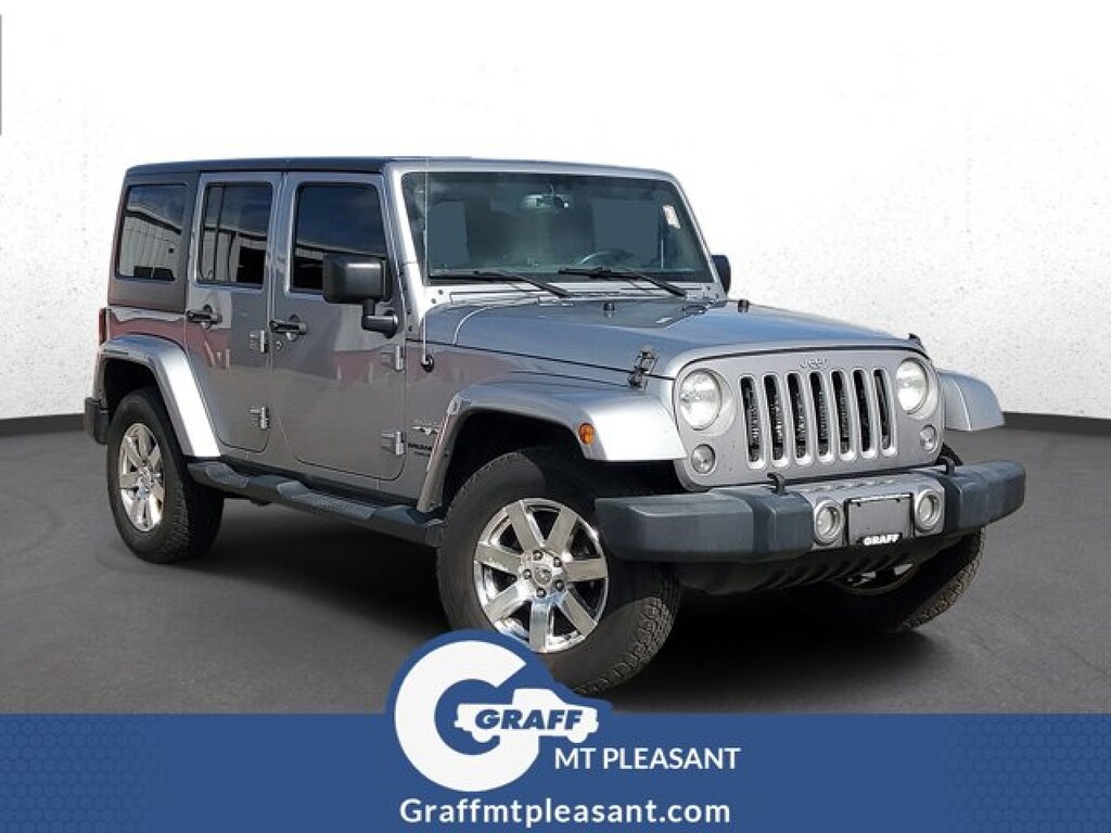 Used 2017 Jeep Wrangler Unlimited Sahara SUV