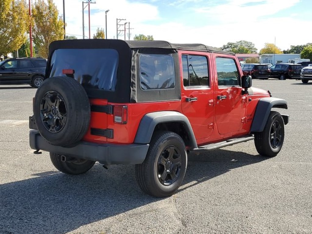 Used 2018 Jeep Wrangler JK Unlimited Sport S SUV