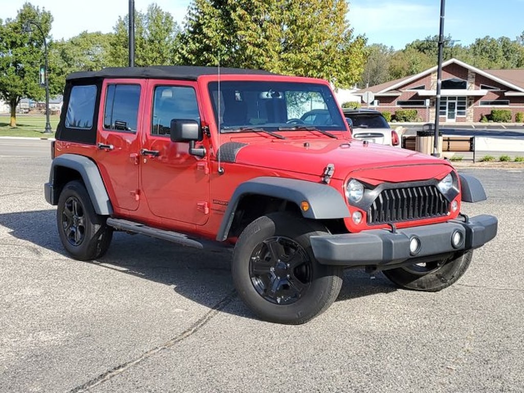 Used 2018 Jeep Wrangler JK Unlimited Sport S SUV