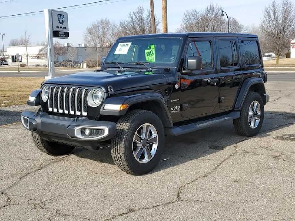 Used 2019 Jeep Wrangler Unlimited Sahara SUV