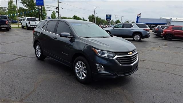 Used 2021 Chevrolet Equinox LT with VIN 3GNAXUEV1ML379912 for sale in Mount Pleasant, MI