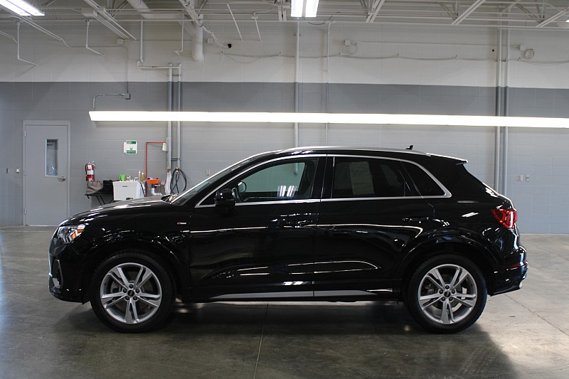 Used 2022 Audi Q3 S Line Premium Plus with VIN WA1EECF38N1018705 for sale in Sioux Falls, SD