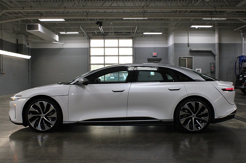 Used 2022 Lucid Air Grand Touring with VIN 50EA1GBA9NA002326 for sale in Sioux Falls, SD