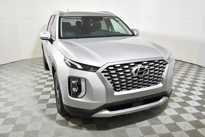 Used 2022 Hyundai Palisade SEL with VIN KM8R2DHEXNU375687 for sale in Mansfield, OH