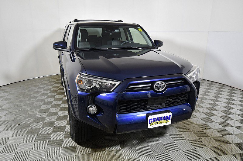 Used 2020 Toyota 4Runner SR5 with VIN JTEBU5JRXL5799165 for sale in Mansfield, OH