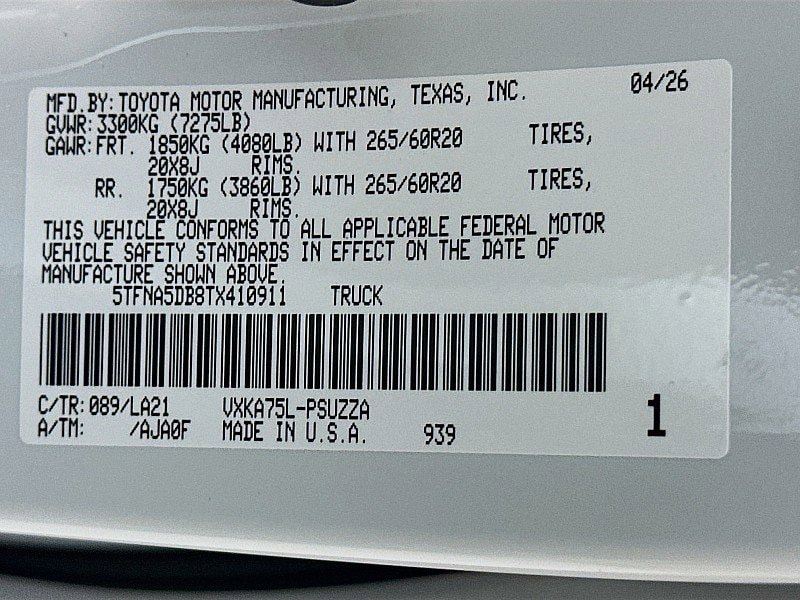 2026 Toyota Tundra Platinum - Photo 24