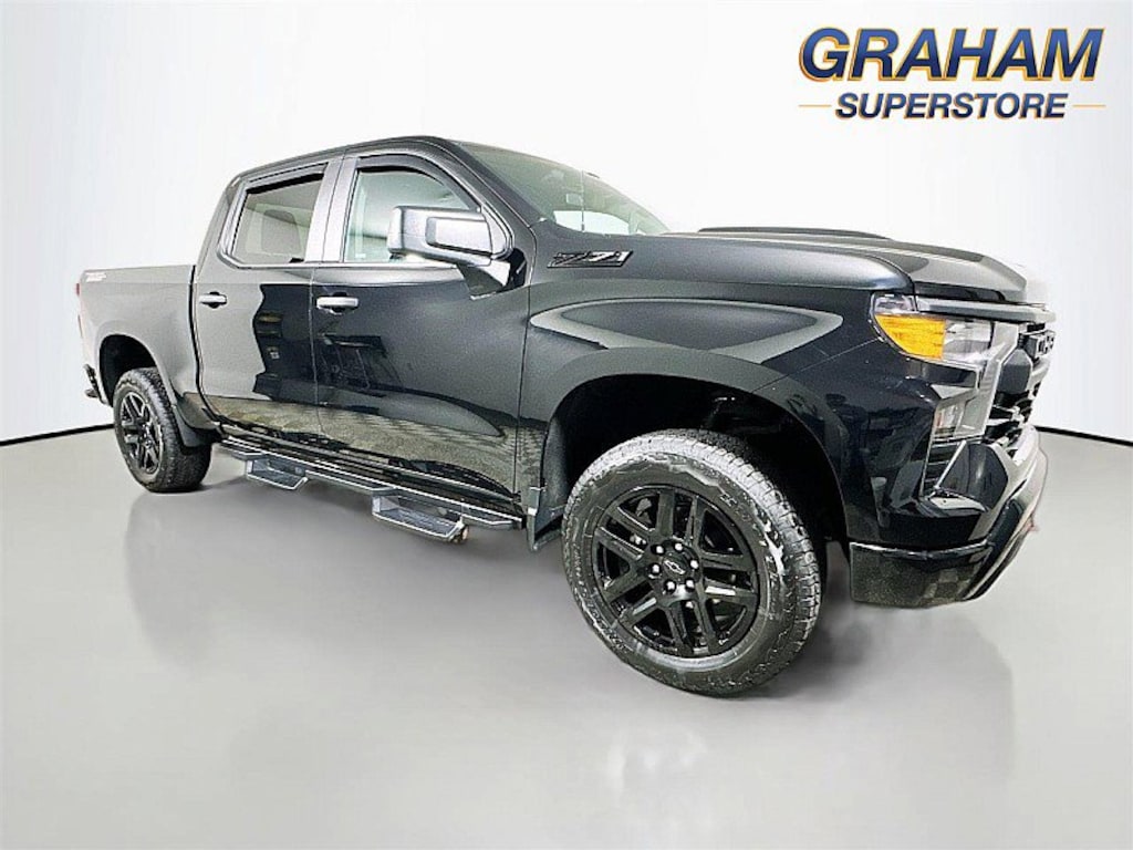 Used 2023 Chevrolet Silverado 1500 Custom Trail Boss Truck Crew Cab