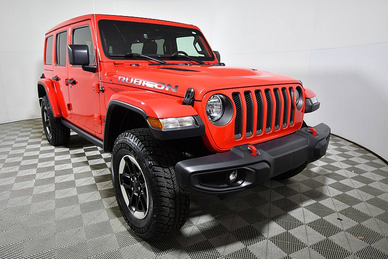 Used 2021 Jeep Wrangler Unlimited Rubicon with VIN 1C4HJXFN4MW541020 for sale in Mansfield, OH