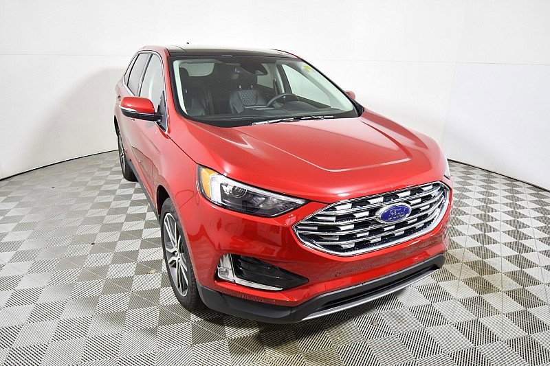 Used 2024 Ford Edge Titanium with VIN 2FMPK4K98RBA30317 for sale in Mansfield, OH