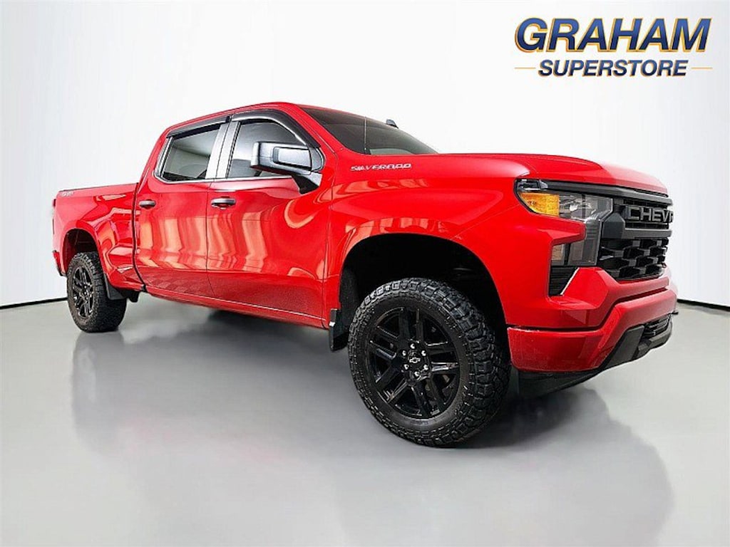 Used 2022 Chevrolet Silverado 1500 Custom Truck Crew Cab