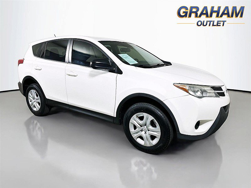 Used 2015 Toyota RAV4 LE with VIN JTMZFREV1FJ046017 for sale in Mansfield, OH