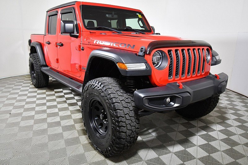 Used 2021 Jeep Gladiator Rubicon with VIN 1C6JJTBG1ML508678 for sale in Mansfield, OH