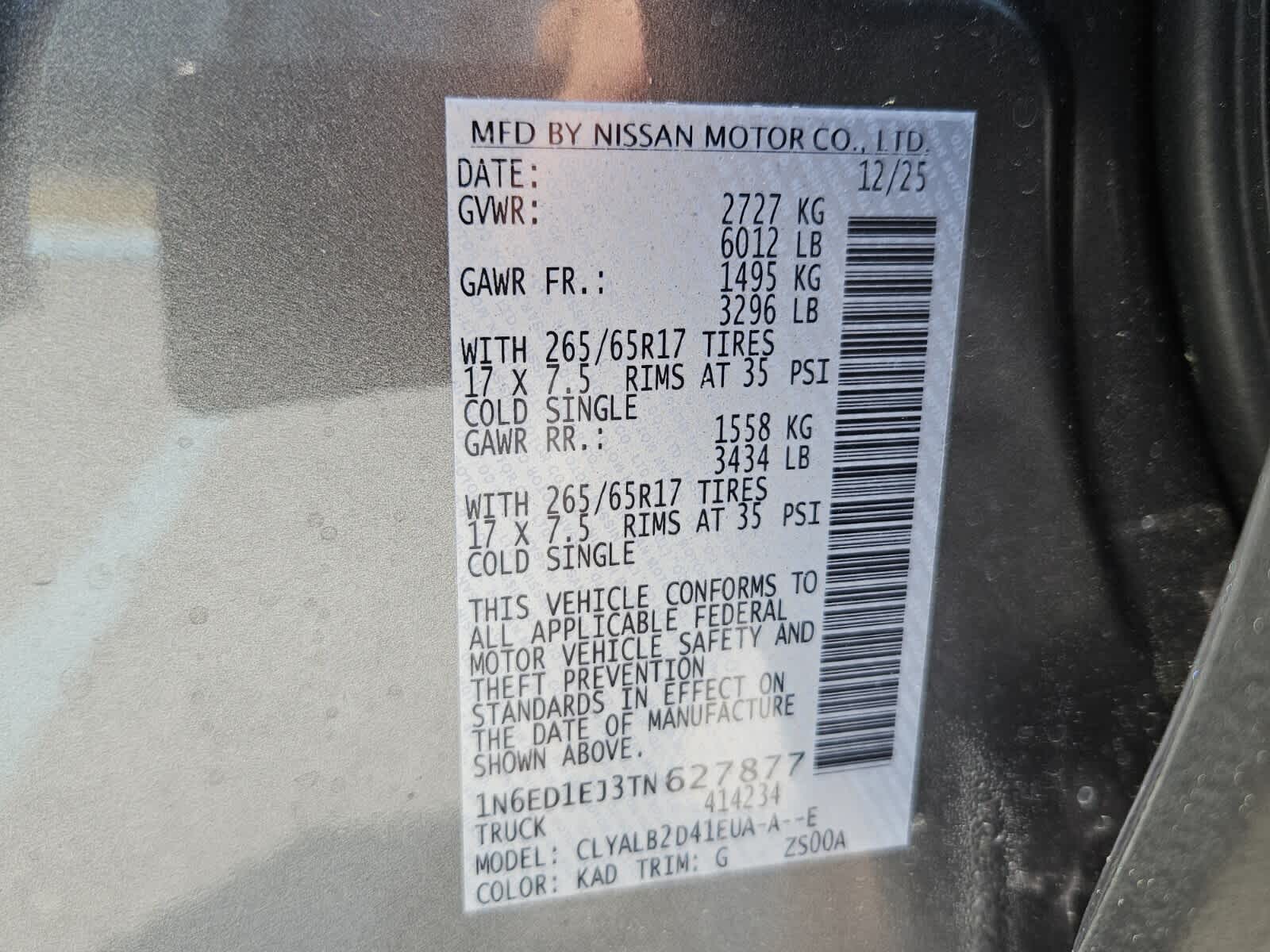 2026 Nissan Frontier SV - Photo 7