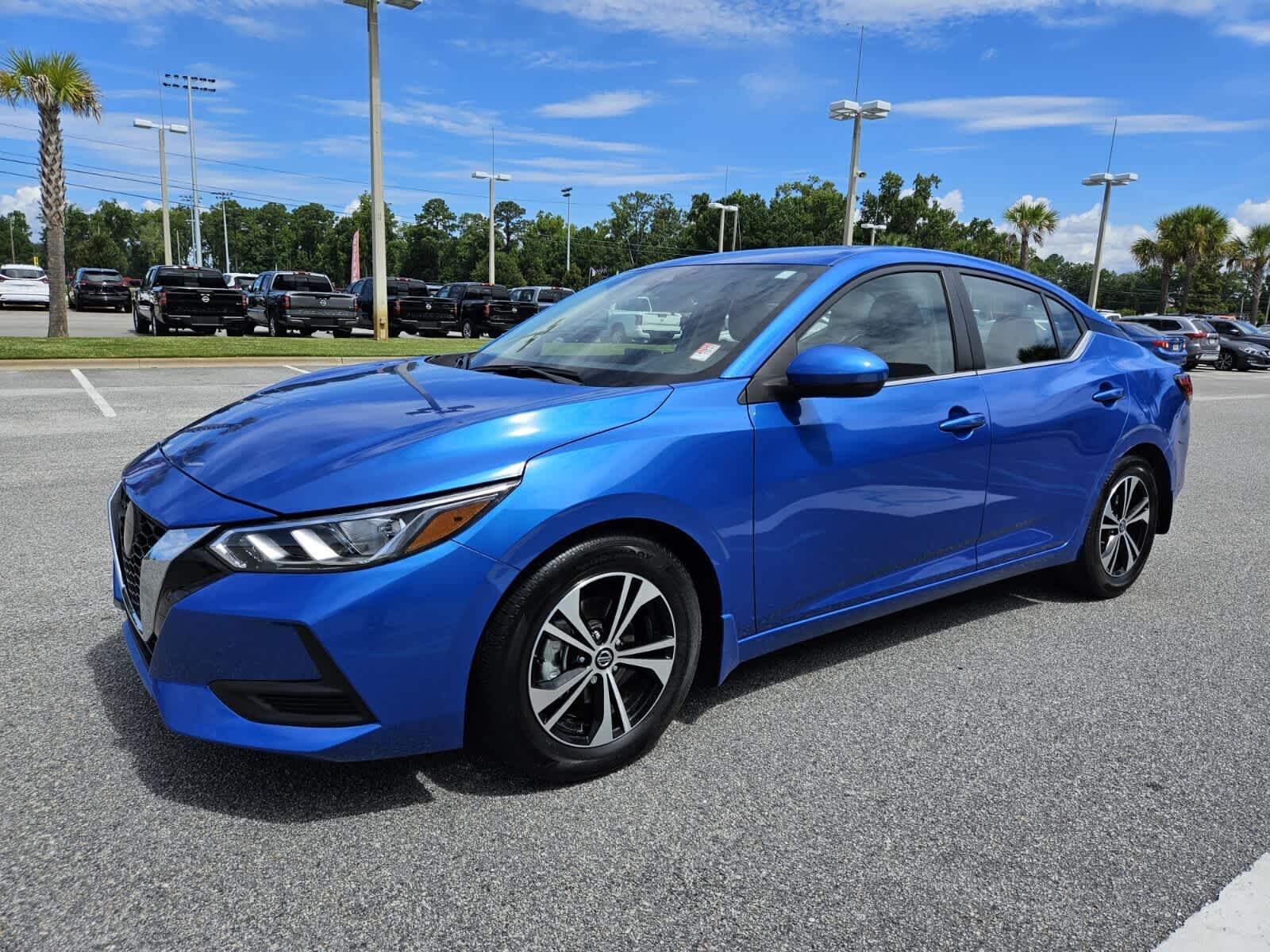 Used 2022 Nissan Sentra SV with VIN 3N1AB8CV9NY288606 for sale in Savannah, GA