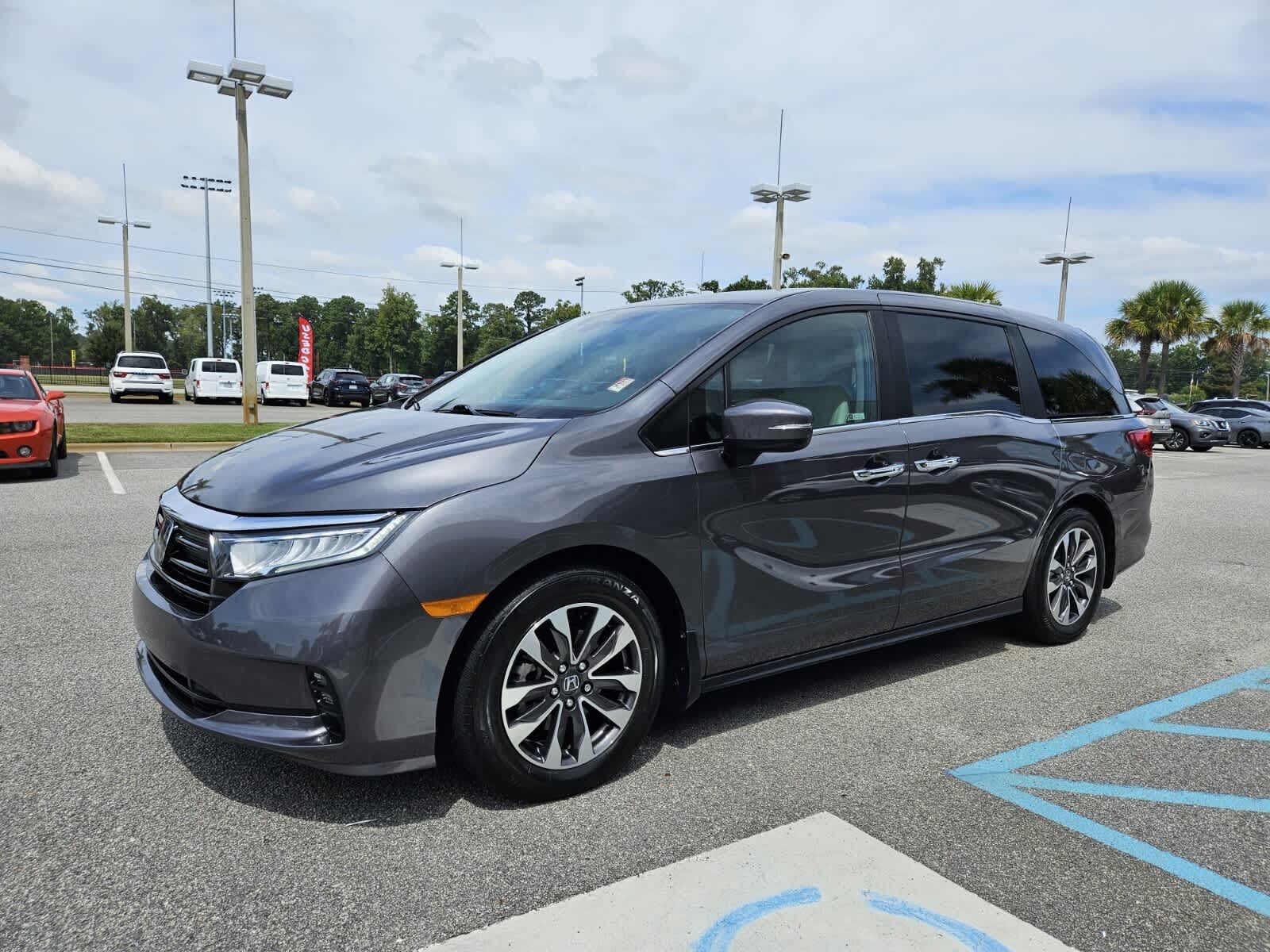 Used 2022 Honda Odyssey EX-L with VIN 5FNRL6H73NB060897 for sale in Savannah, GA