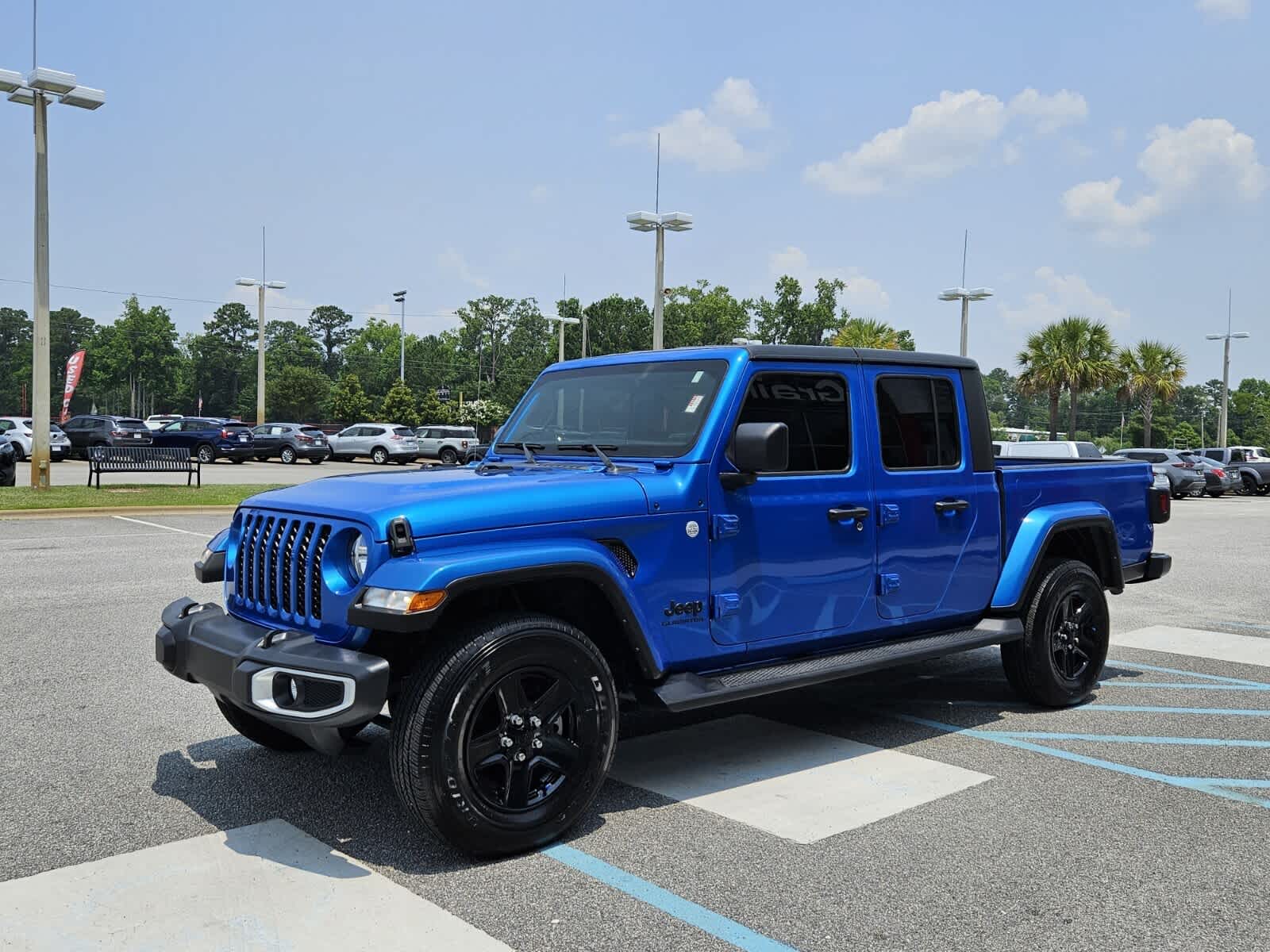 Used 2021 Jeep Gladiator Sport S with VIN 1C6HJTAG0ML598678 for sale in Savannah, GA