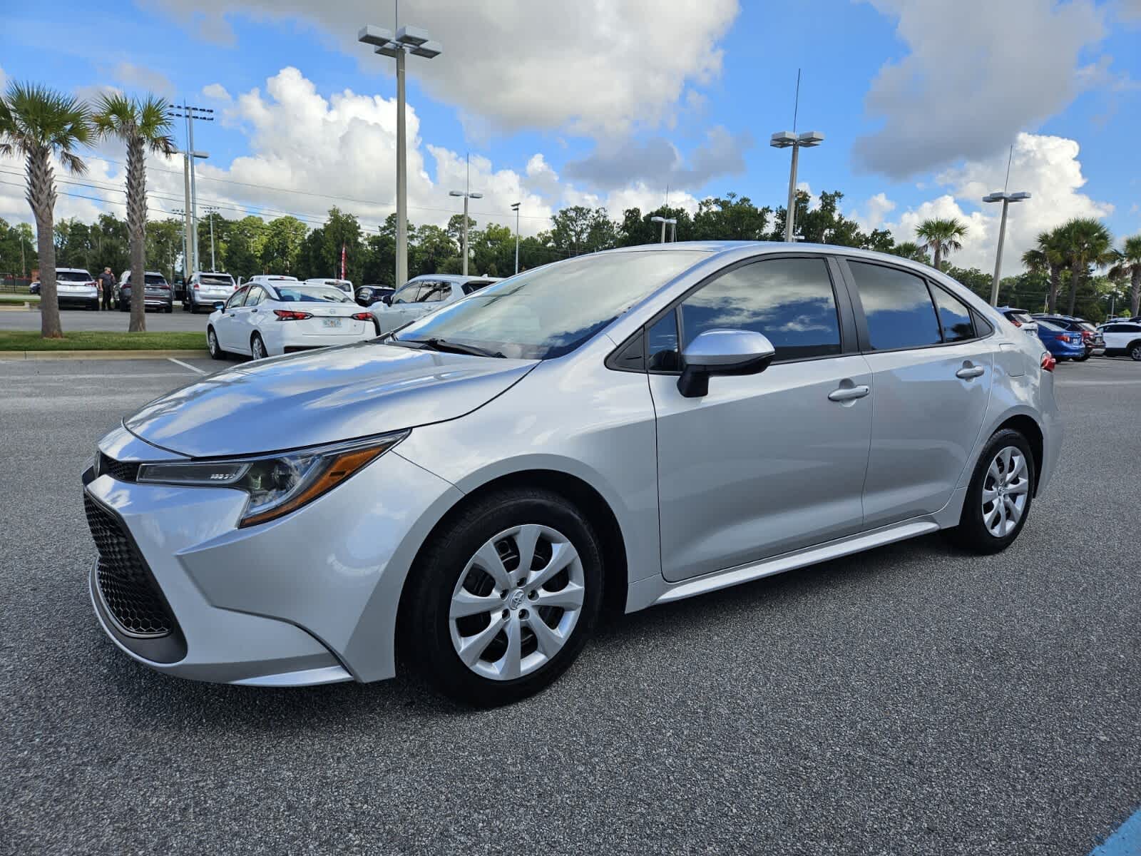 Used 2020 Toyota Corolla LE with VIN 5YFEPRAE7LP025813 for sale in Savannah, GA