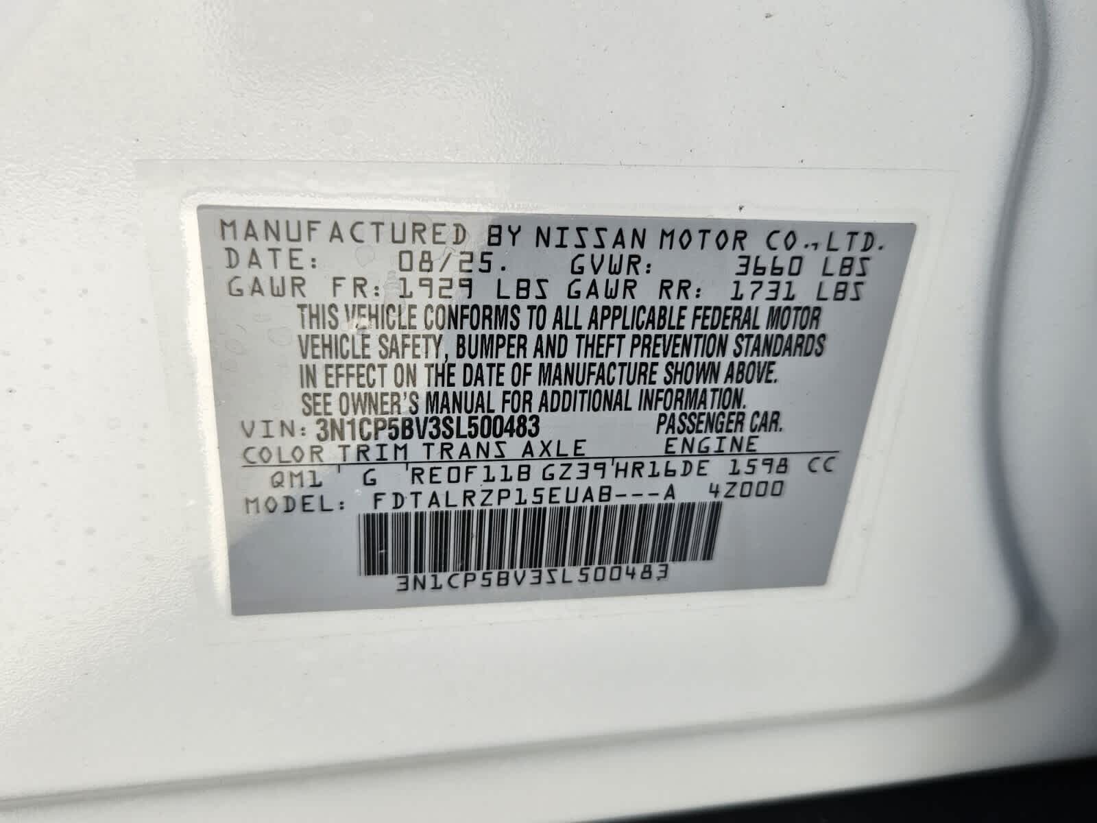 2025 Nissan KICKS PLAY Base - Photo 7