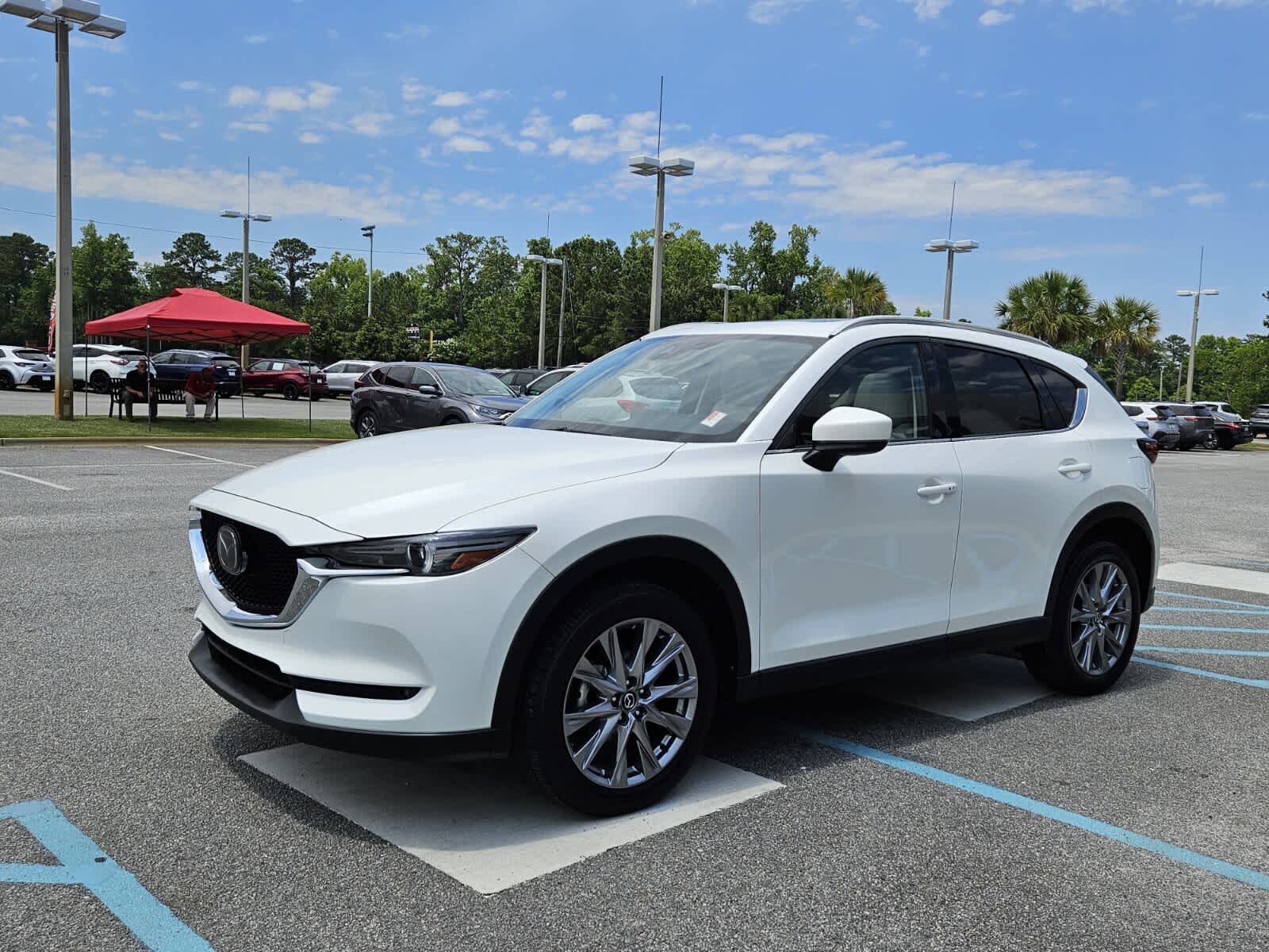 Used 2021 Mazda CX-5 Grand Touring with VIN JM3KFBDM6M0443119 for sale in Savannah, GA