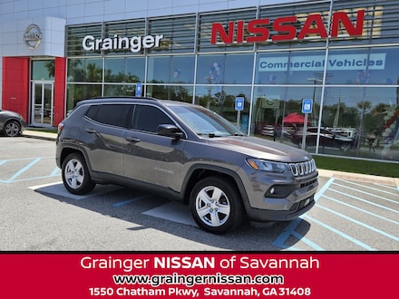 Featured pre owned vehicles 2022 Jeep Compass Latitude SUV for sale near you in Savannah, GA