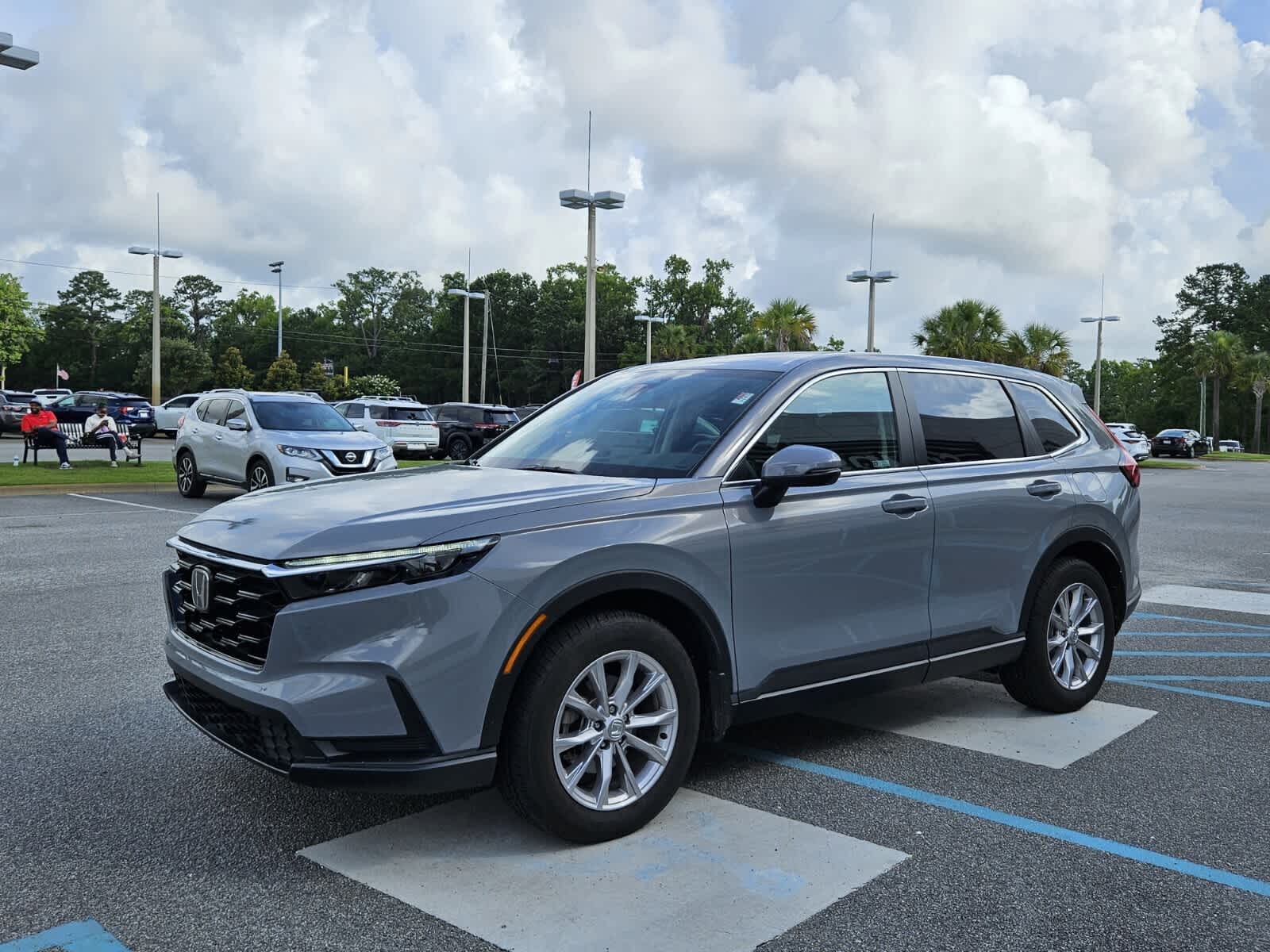Used 2024 Honda CR-V EX with VIN 2HKRS4H41RH405865 for sale in Savannah, GA