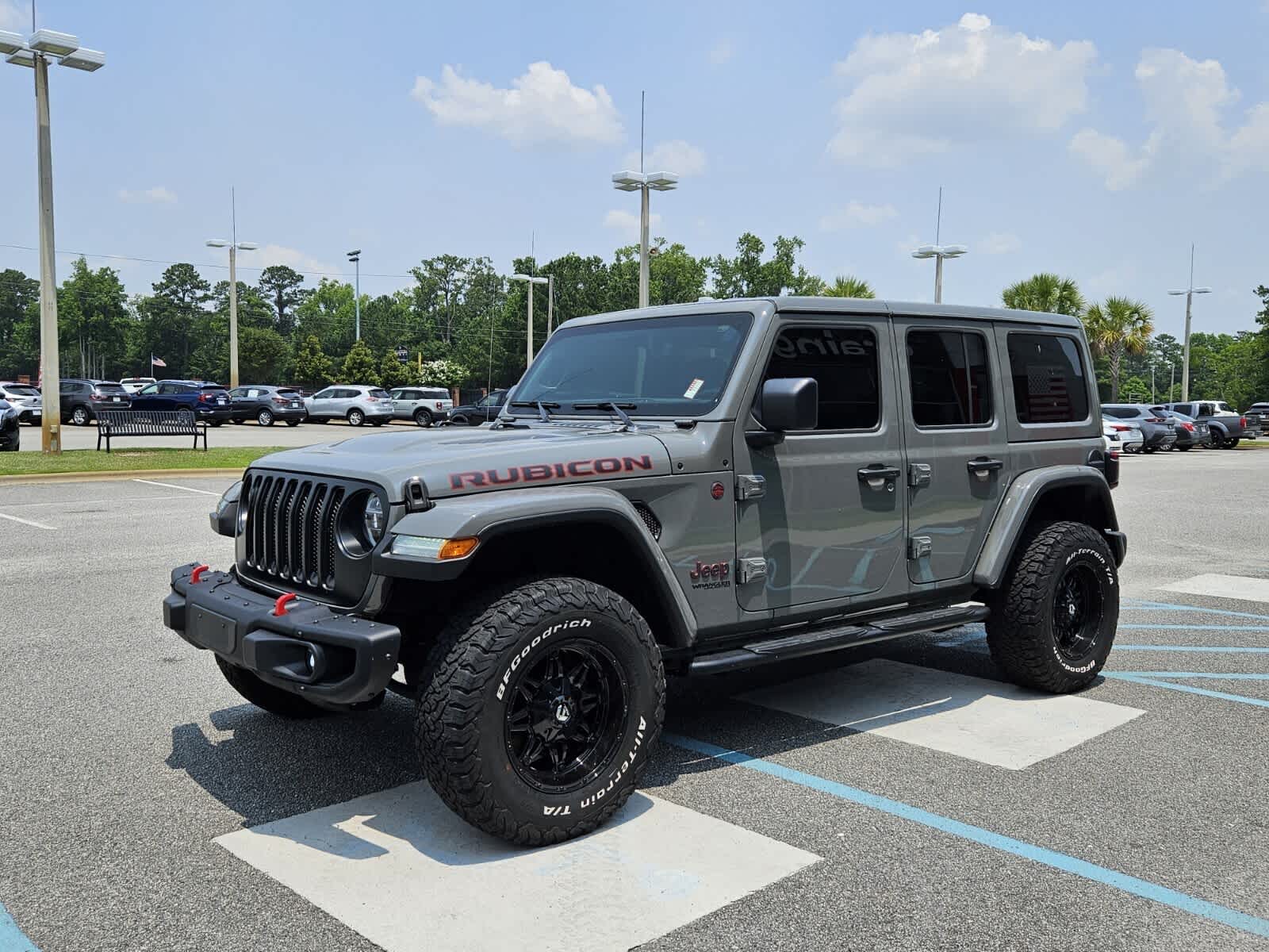 Used 2021 Jeep Wrangler Unlimited Rubicon with VIN 1C4HJXFN2MW620783 for sale in Savannah, GA