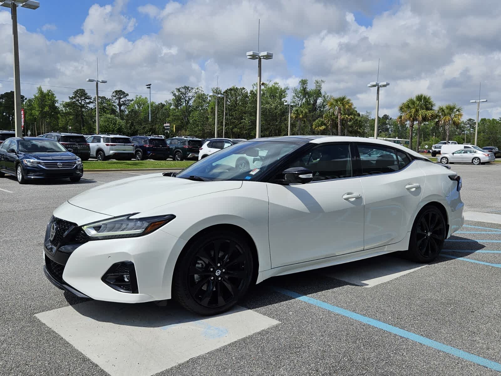 Used 2021 Nissan Maxima SR with VIN 1N4AA6EVXMC503408 for sale in Savannah, GA