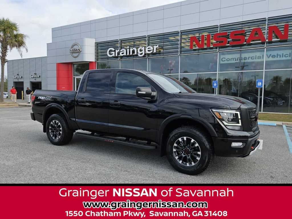 Used 2024 Nissan Titan PRO-4X Truck Crew Cab