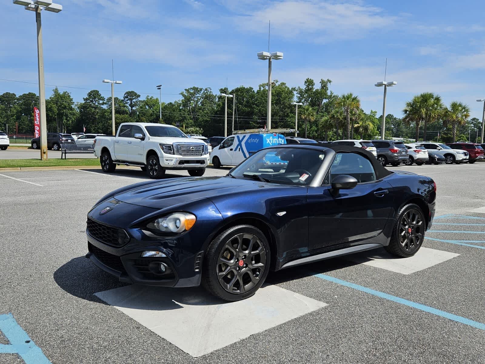 Used 2018 FIAT 124 Spider Abarth with VIN JC1NFAEK2J0136309 for sale in Savannah, GA