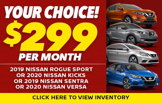 Your Choice! $299 per month Special!