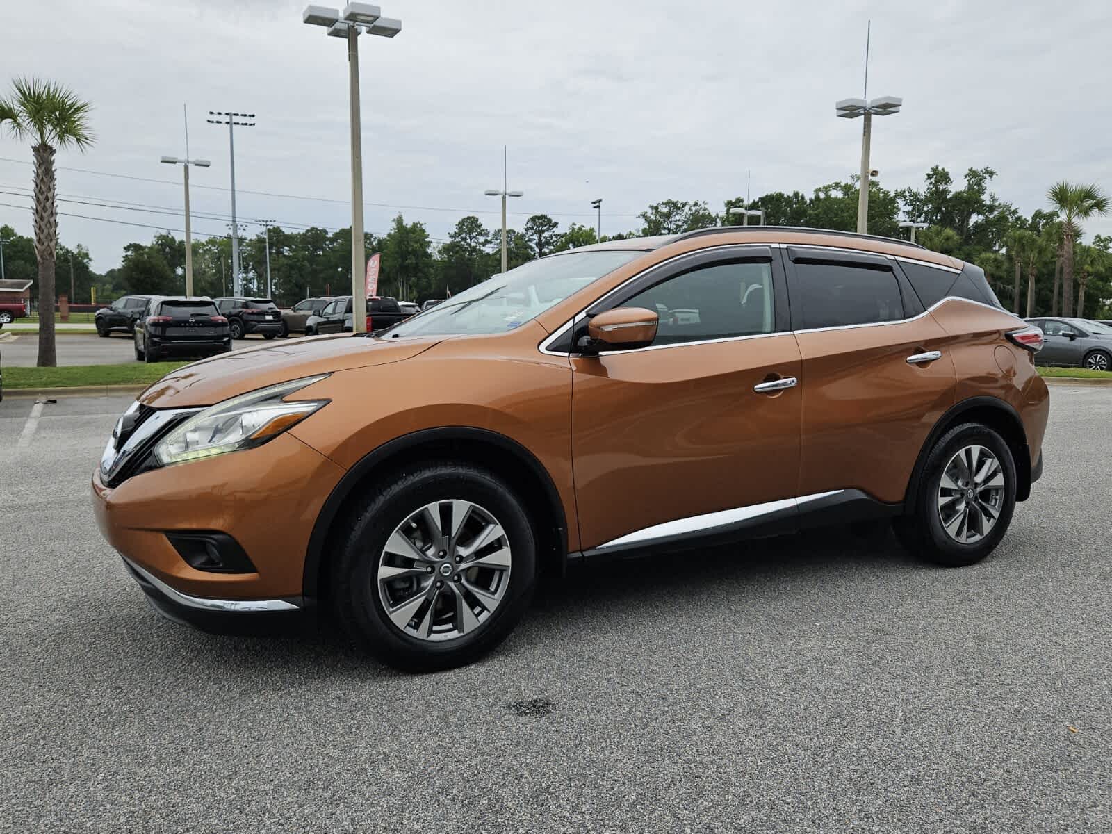 Used 2015 Nissan Murano SV with VIN 5N1AZ2MG5FN243792 for sale in Savannah, GA