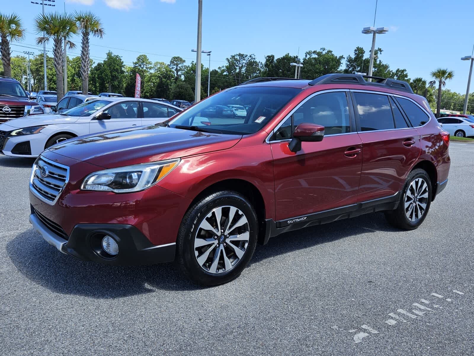 Used 2015 Subaru Outback Limited with VIN 4S4BSALC5F3203516 for sale in Savannah, GA